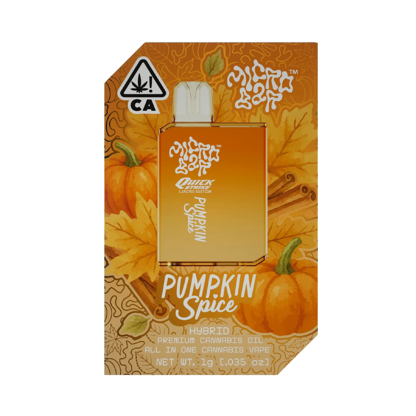 Pumpkin Spice (Hybrid) - 1g AIO