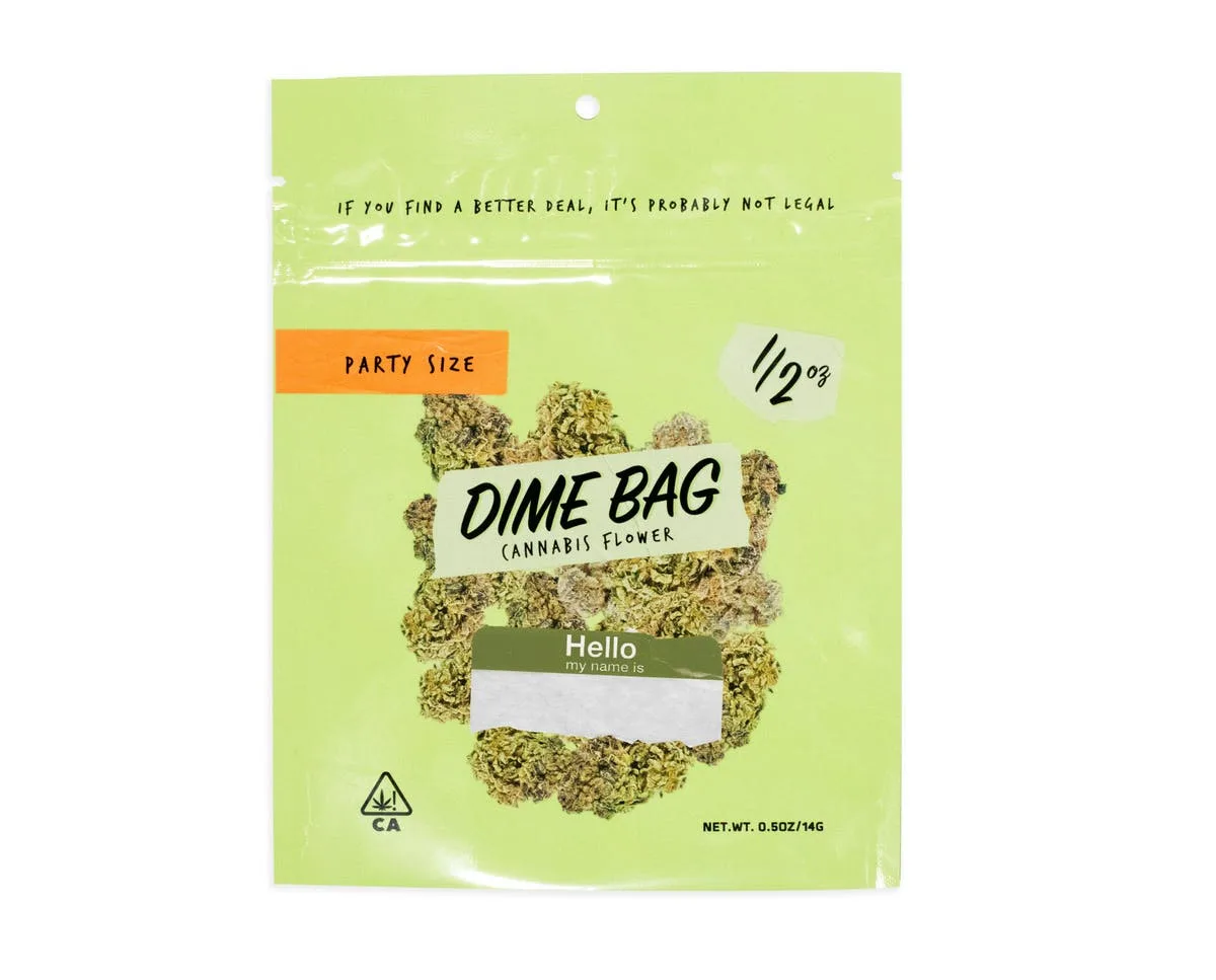 Dime Bag | Golden Goat | Big Buds | 14g