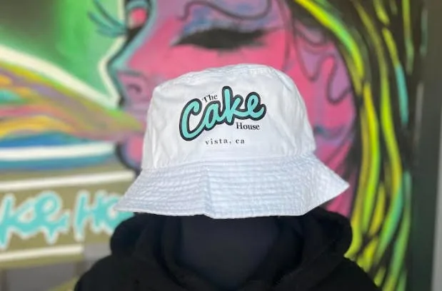 White Bucket Hat The Cake House