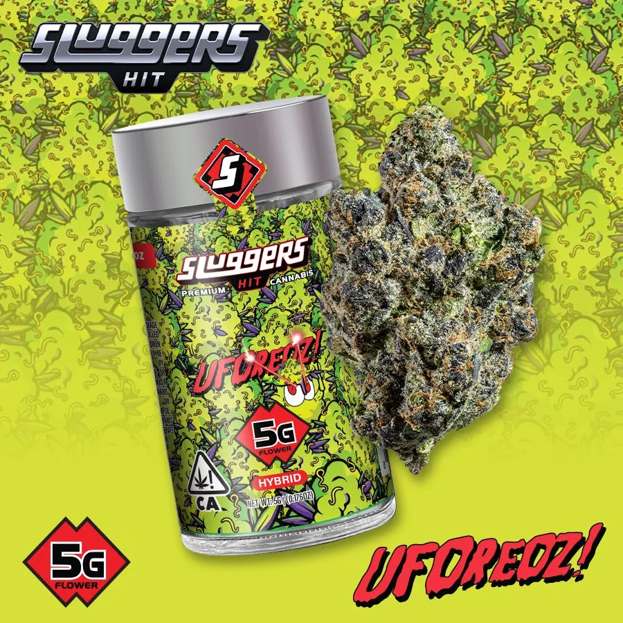 Sluggers Hit- UFOreoz Flower 5g (H)