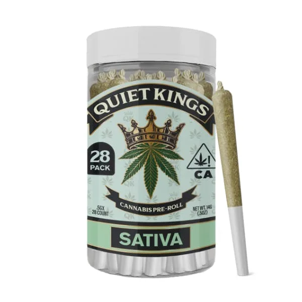 QUIET KINGS-PREROLL MULTIPACK-MIXED LIGHT-NIMBUS SNACKS-14G