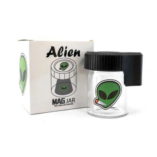A51 - A51 - GLASS MAGNIFYING JARS