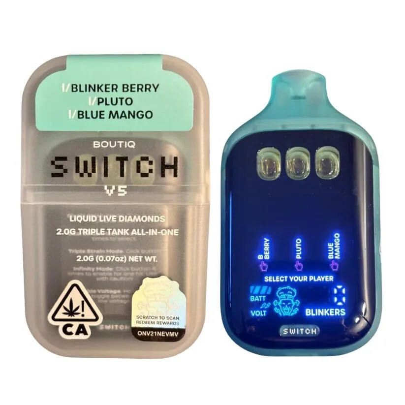 BOUTIQ SWITCH V5 (3 in 1) “BLINKER BERRY” x “PLUTO” x “BLUE MANGO”