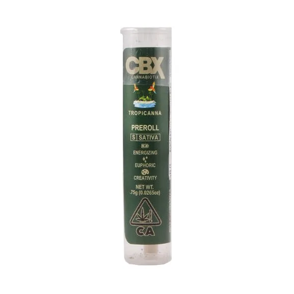 CANNABIOTIX: TROPICANNA .75G PREROLL