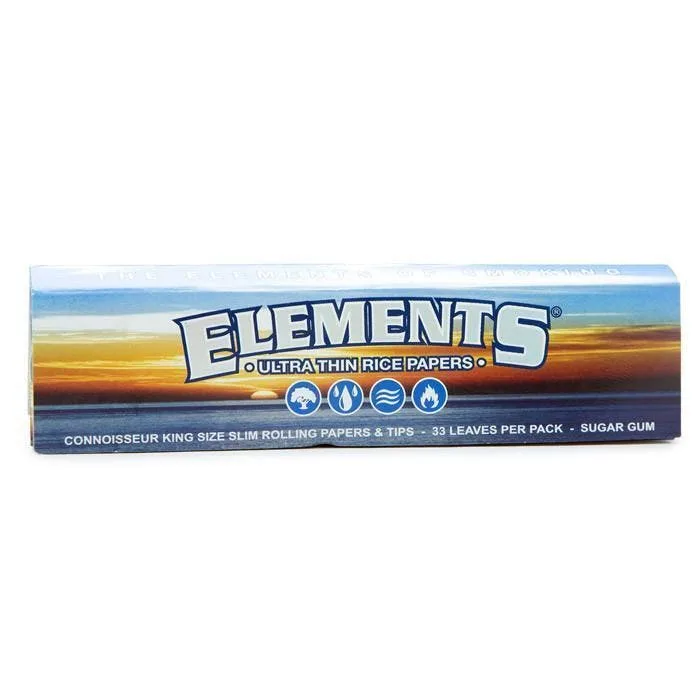 ELEMENTS KING SIZE SLIM PAPERS