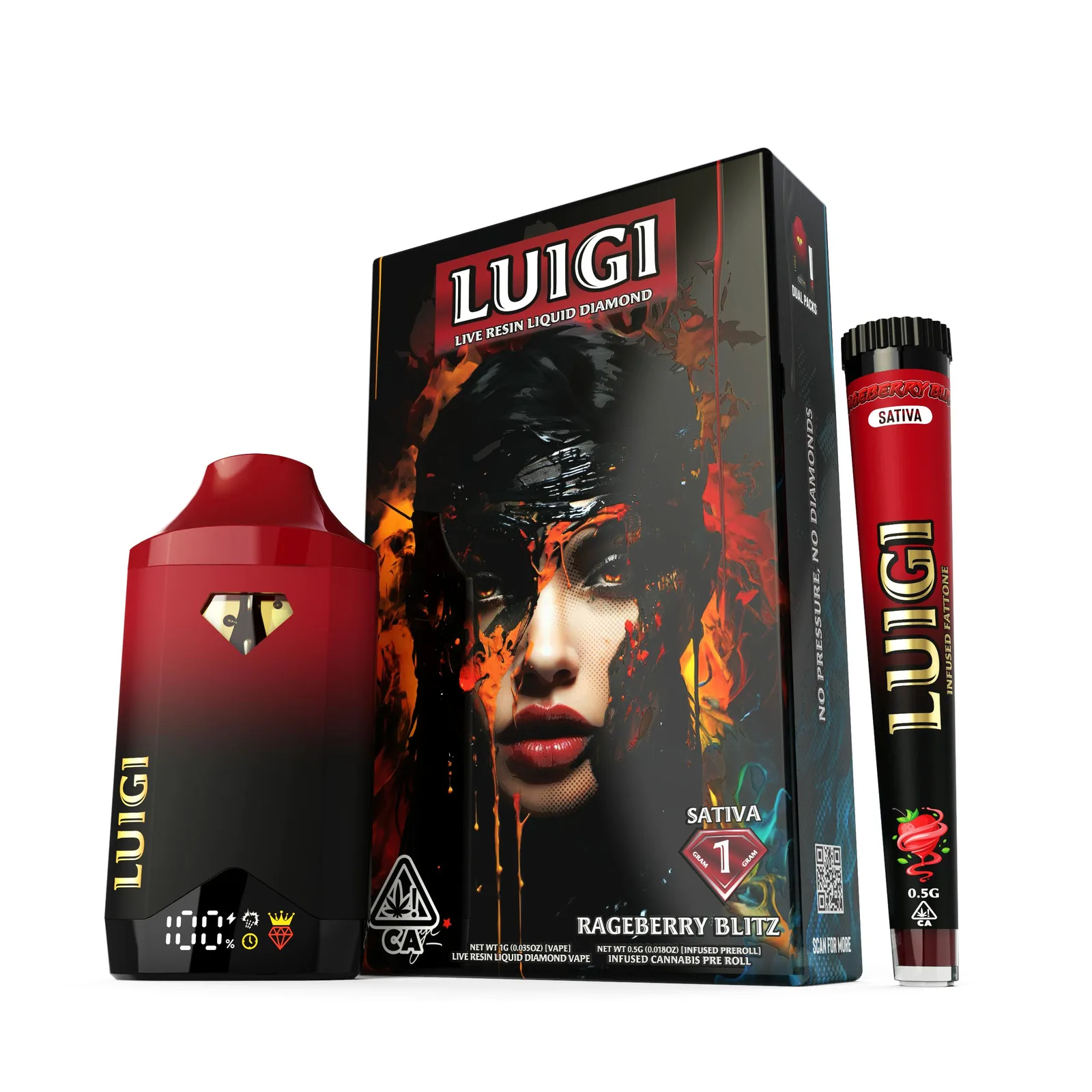 Rage Berry Blitz V6 Dual Pack