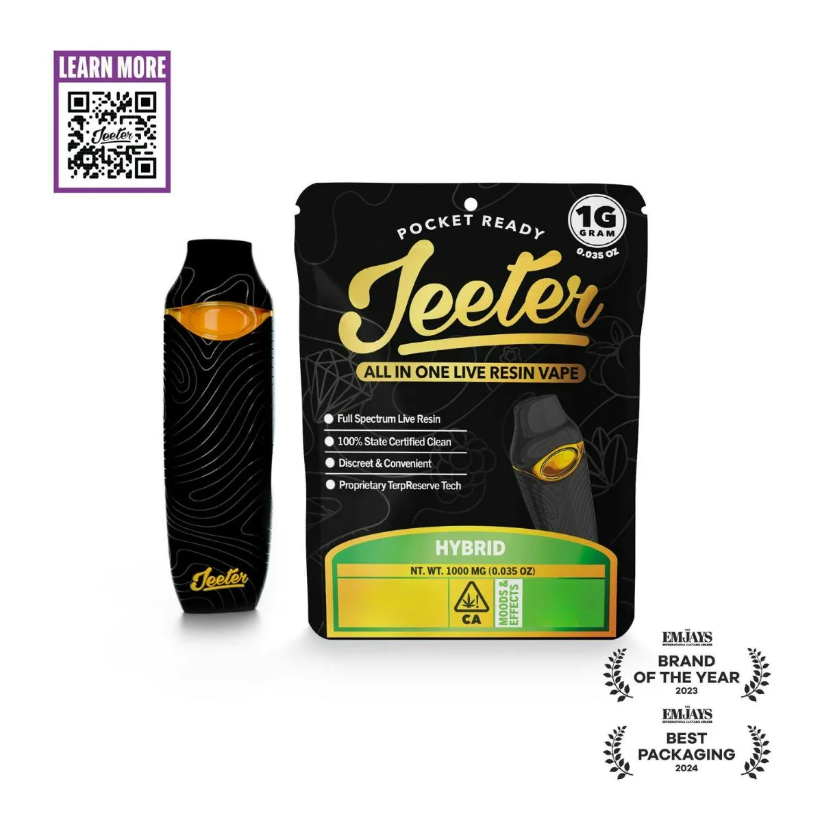 Jeeter | Mochi | Live Resin All In One | [1g] | Hybrid