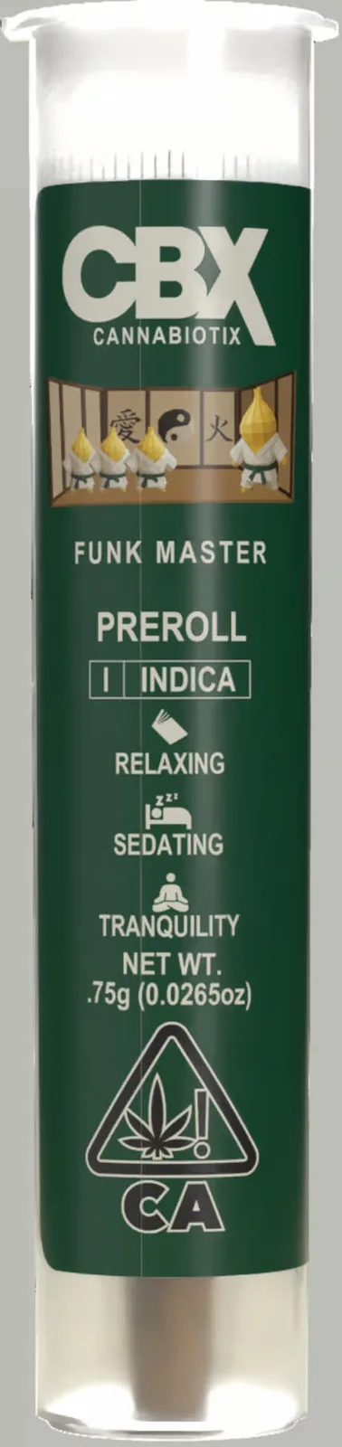 CBX | FUNK MASTER 0.75G PREROLL