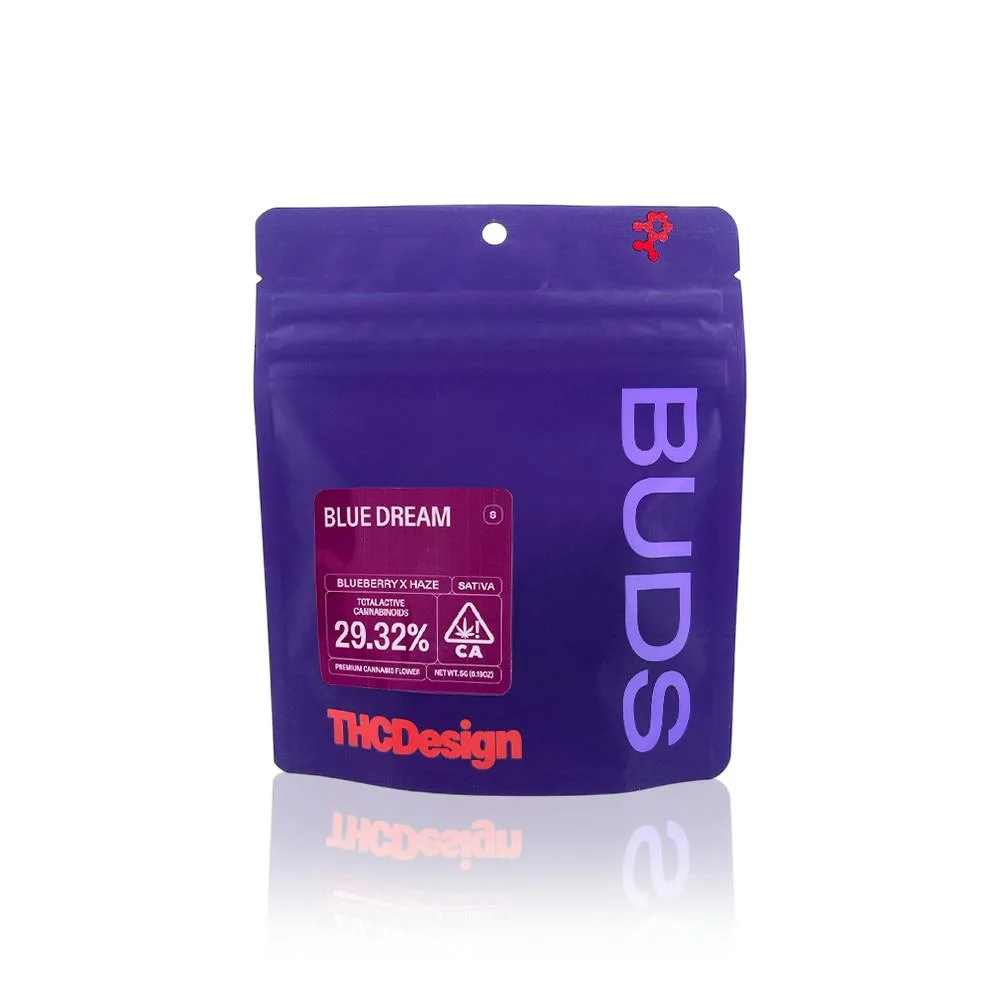 THC DESIGN - Flower - Blue Dream - Pouch - 5G