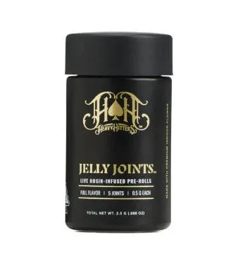Heavy Hitters Rosin Jelly Preroll 5pk - Ridgeline Farms: Platinum Lantz x Chemmy Jones 2.5g