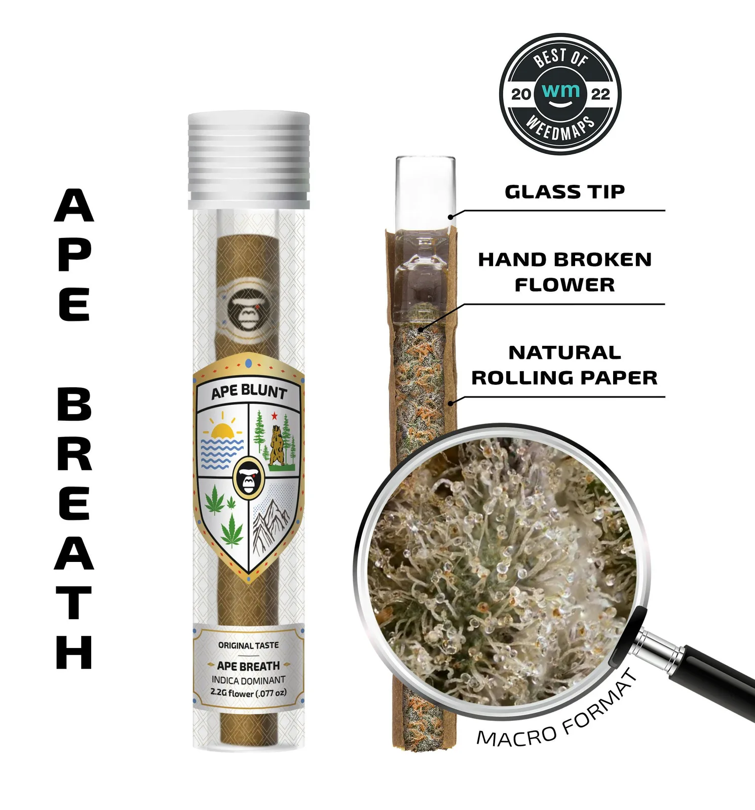 APE Breath [Indica Dominant] — Blunt (2.2g)