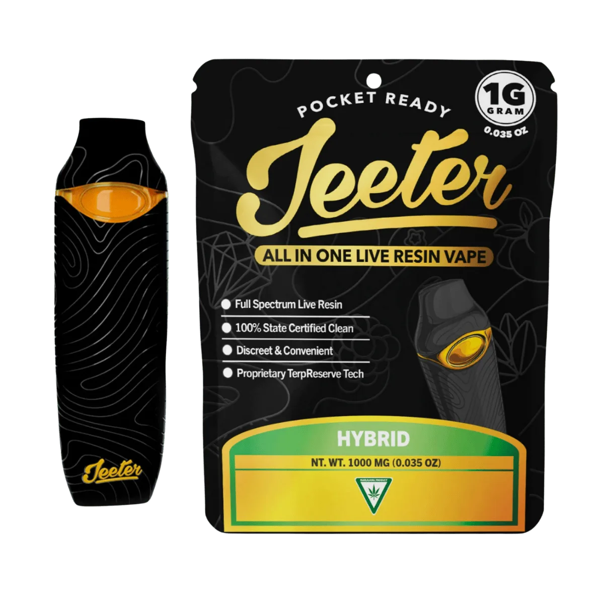 Alley Oop (H) | 1g Live Resin AIO Vape | Jeeter