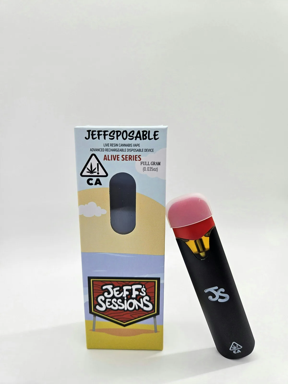 Jeff's Session Fruit Snacks 1g | Disposable Live Resin Pen