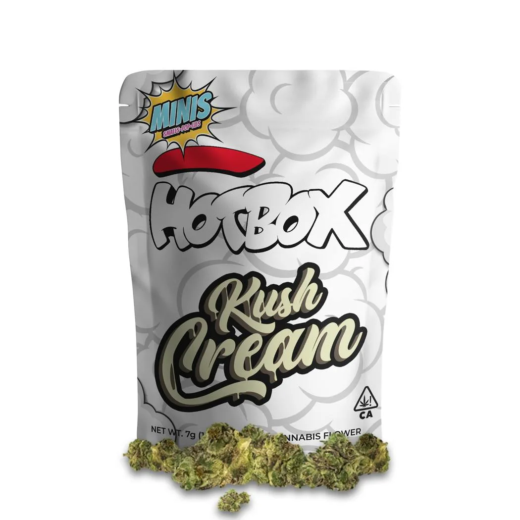 HOTBOX | Kush Cream Hybrid Minis (7g or 1/4 oz) Indoor Flower