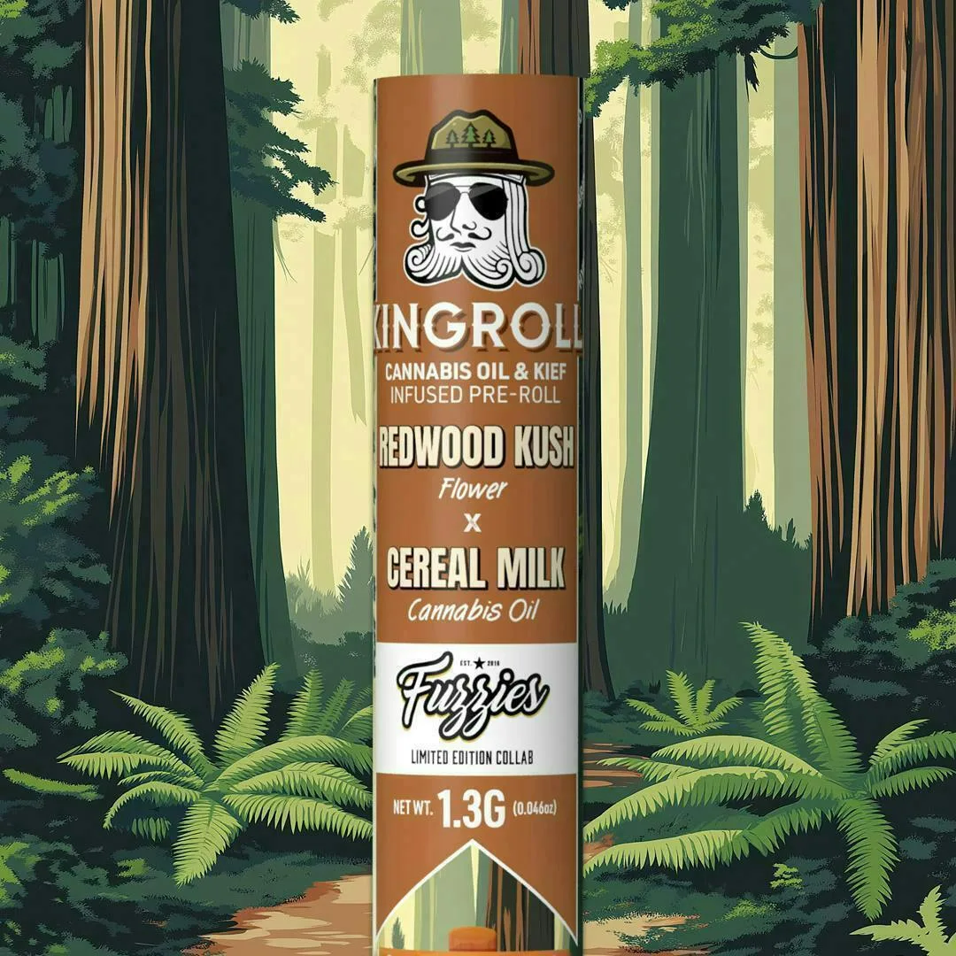 Kingroll | Redwood Kush x Cereal Milk | Infused Joint | 1.3g