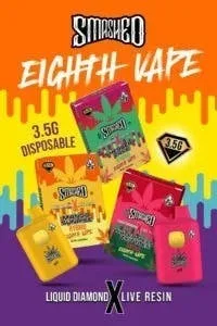 Smashed 3.5G Sativa S'Mores Disposable Vape