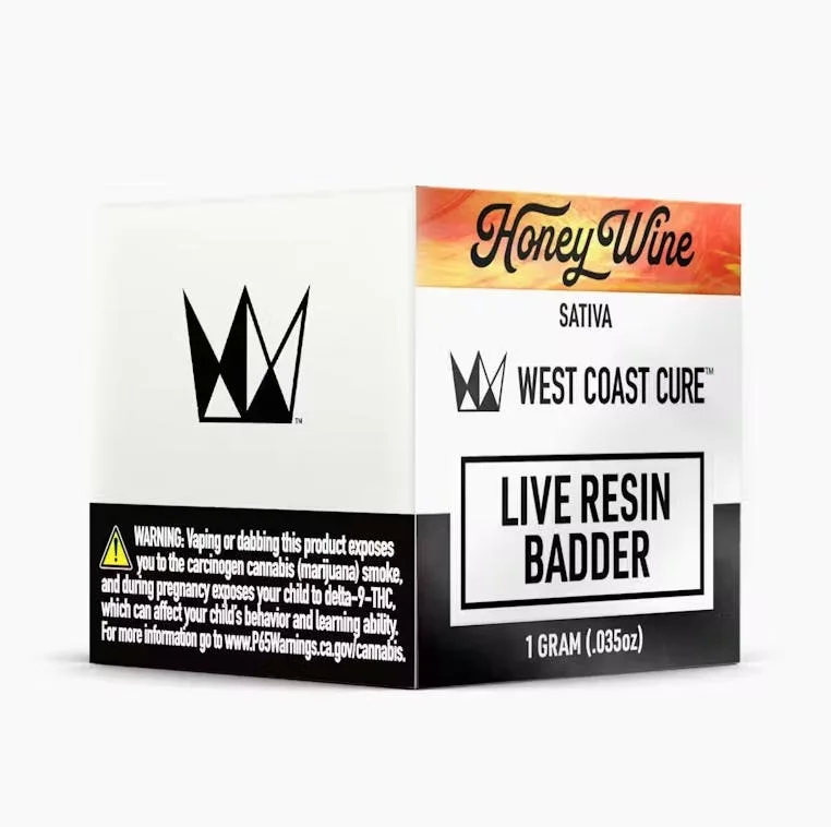West Coast Cure - Badder - Sativa - Hella Jelly - (1g)
