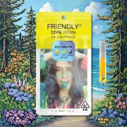 Friendly - Key Lime Tart - Nucleus Nu-Resin Cart - 1g