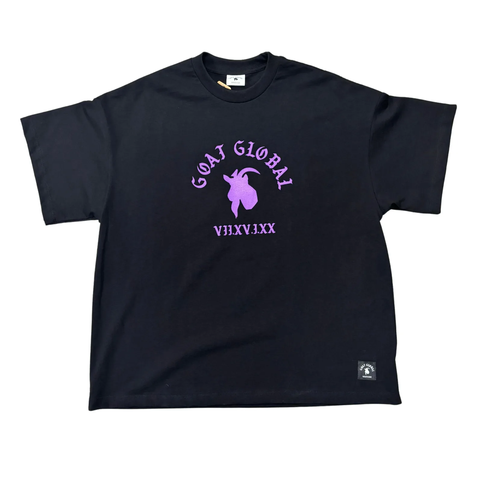 GOAT GLOBAL | PURPLE GOAT LOGO SHIRT MEDIUM