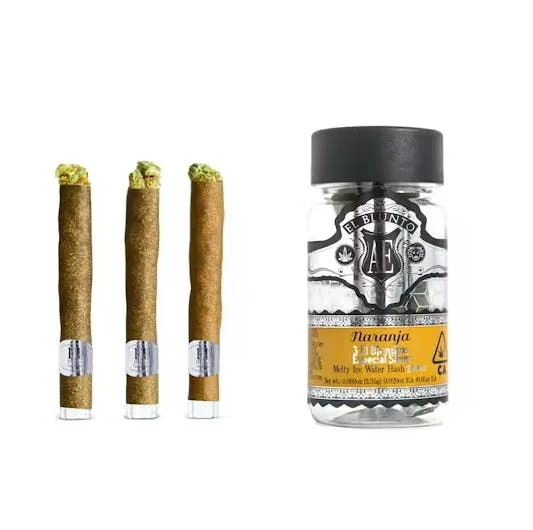 El Blunto | Hash Bluntito 3pk | Naranja | S | 2.55g