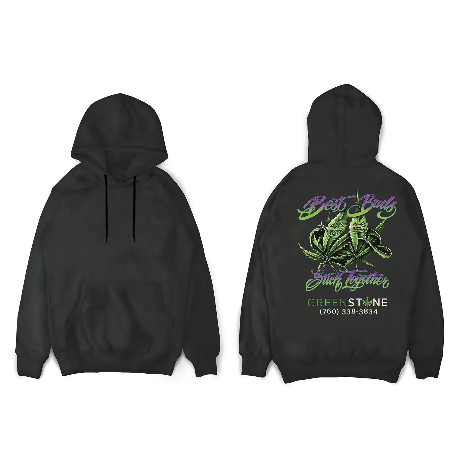 Best Buds - Pull Hoodie (Small)