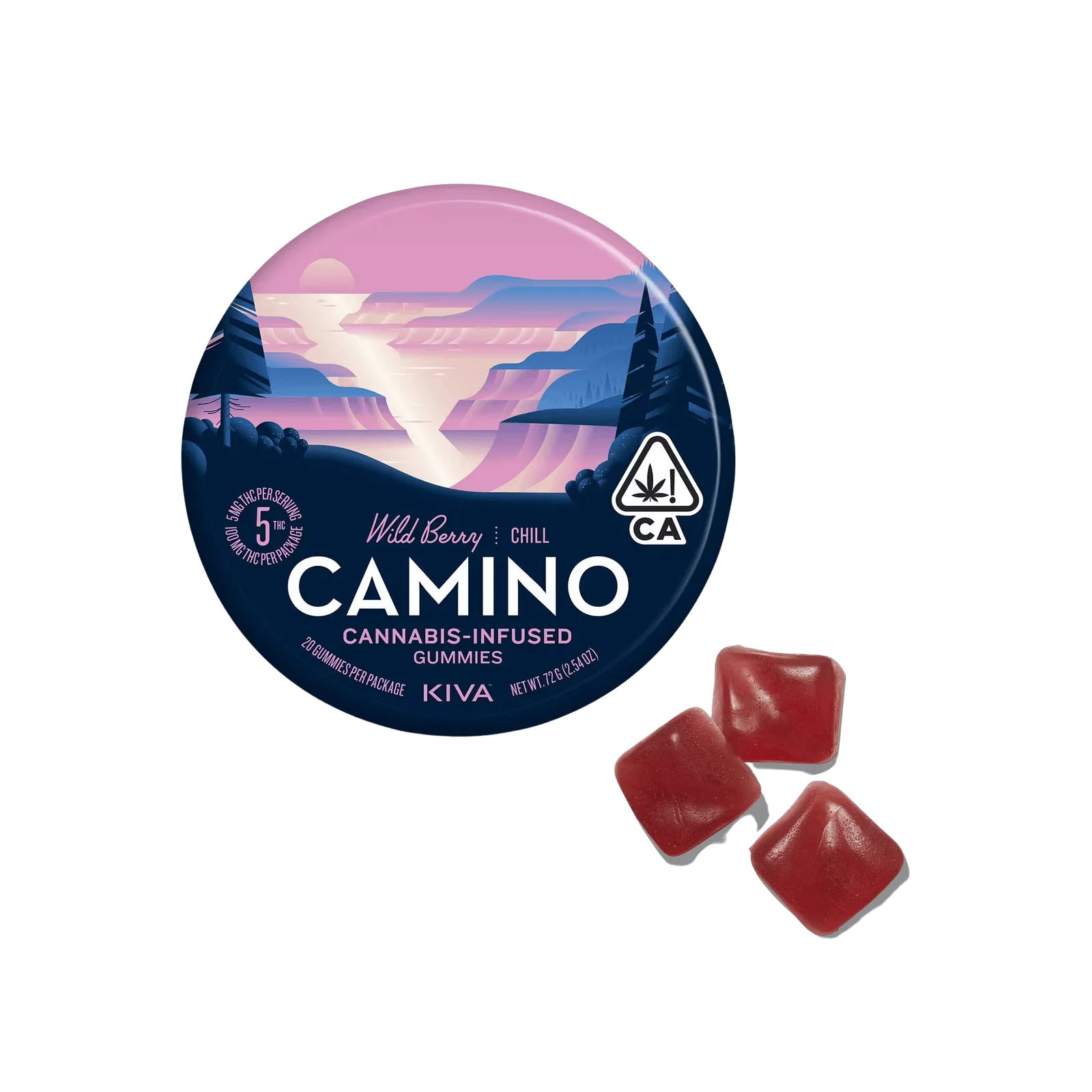 100mg Wild Berry Gummies