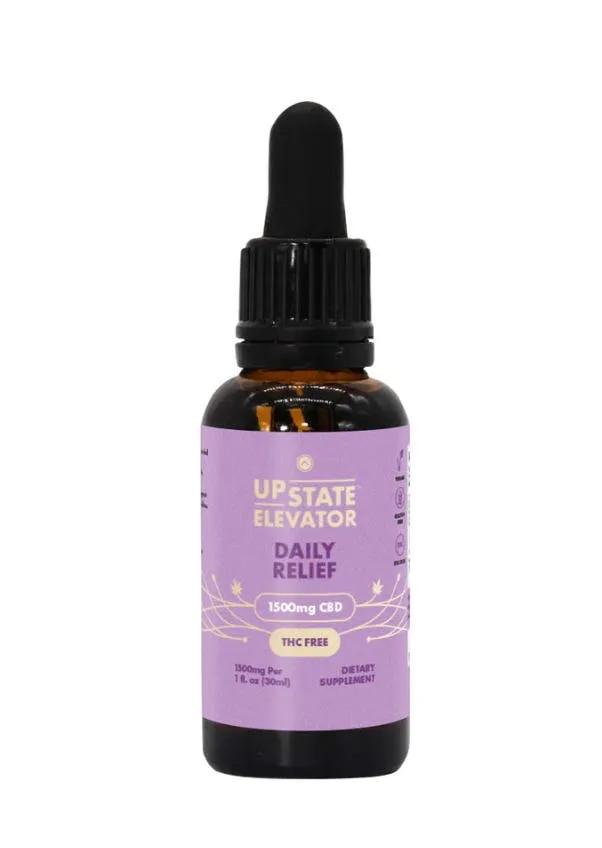 UPSTATE ELEVATOR - CBD DAILY RELIEF TINCTURE - 1500MG