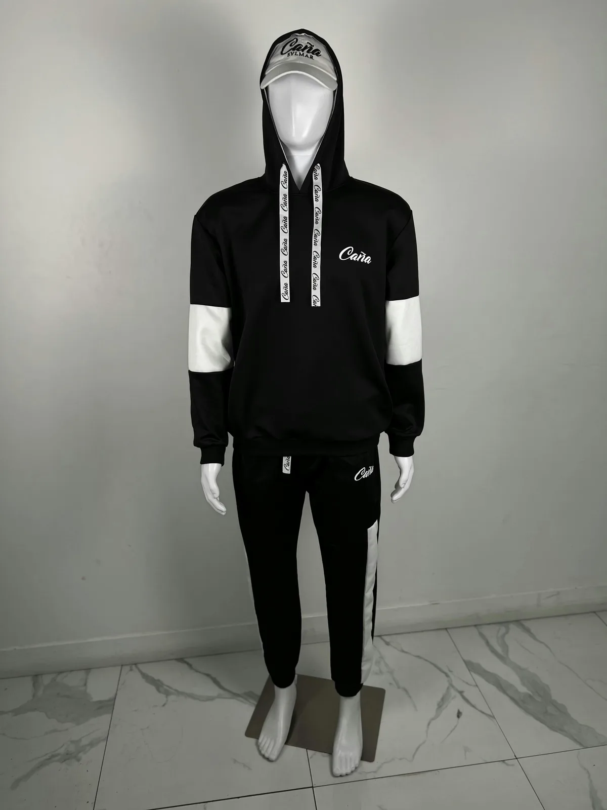 CANA BLACK/WHITE SET - UNISEX - M