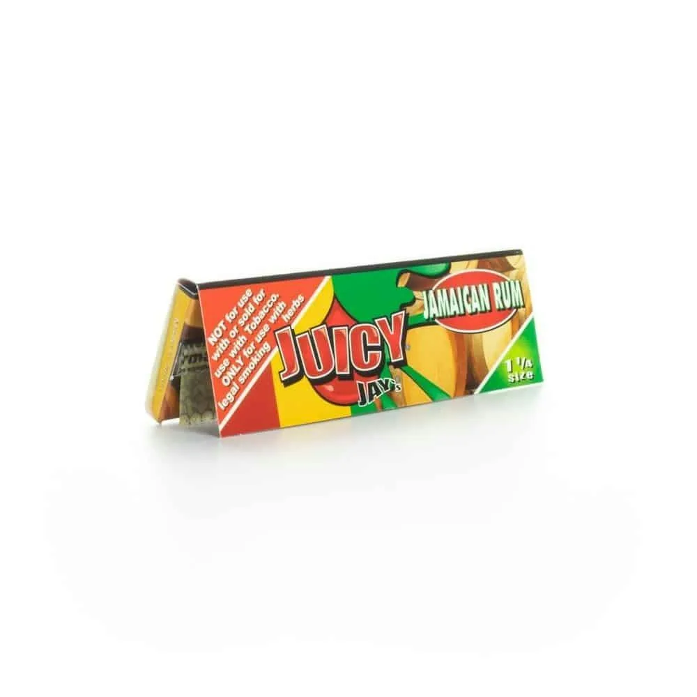 Juicy Jay's - 1 1/4 Jamaican Rum Flavored Rolling Paper