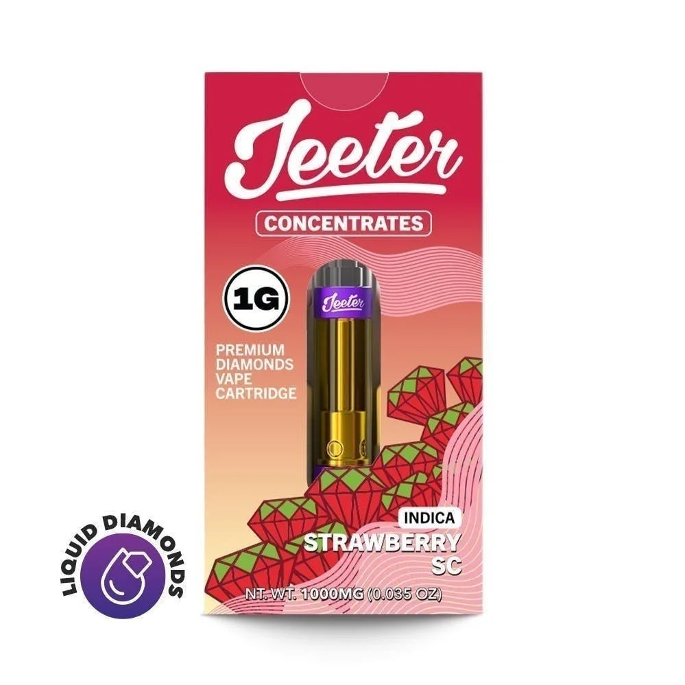 Jeeter | Strawberry SC | Premium Diamonds Cartridge | 1g