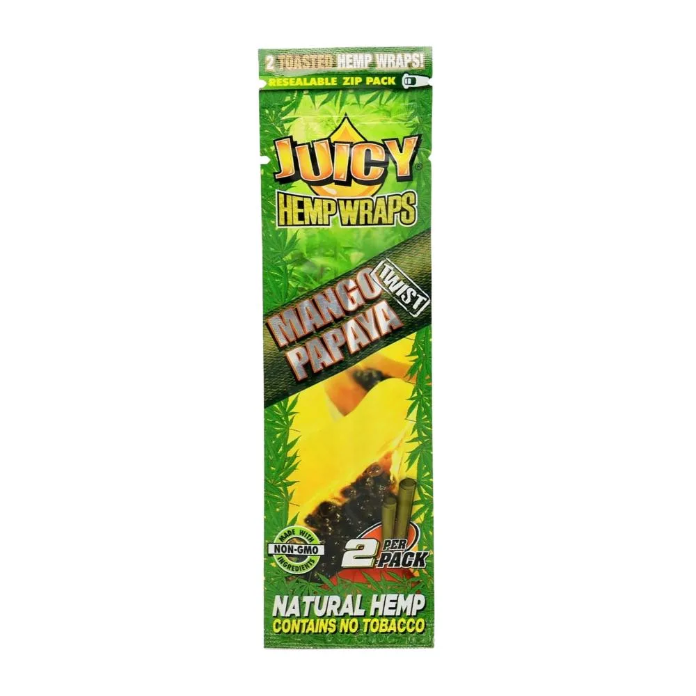 Mango Papaya 2-Pack Hemp Wraps