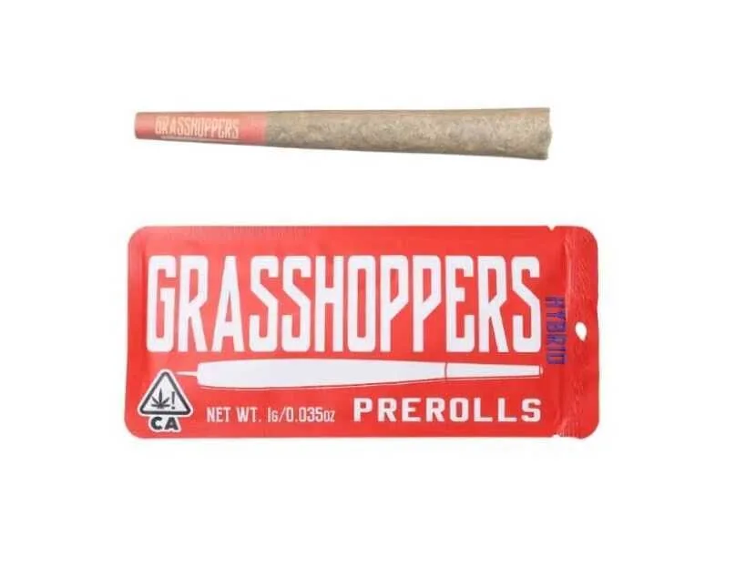 GRASSHOPPERS - Hybrid – Pre-Roll – 1g - 1 gram