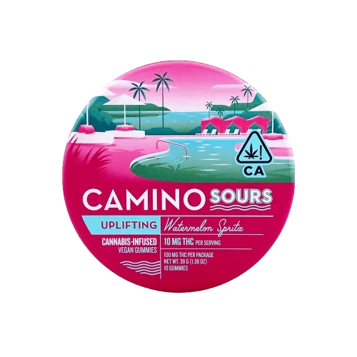 WATERMELON SPRITZ SOUR GUMMIES 10 PACK