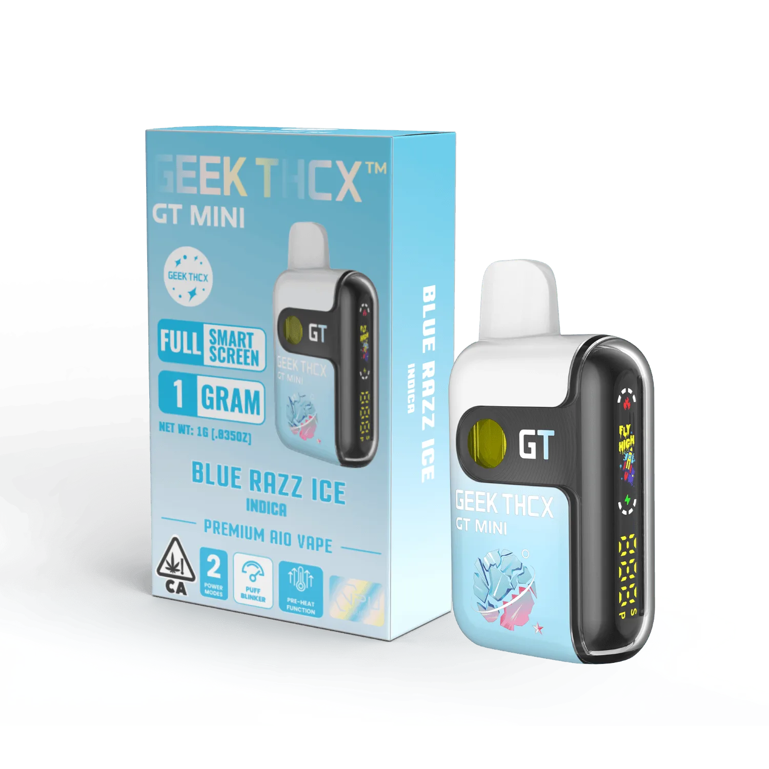 Geek THCX - Blue Razz Ice AIO 1g (I)