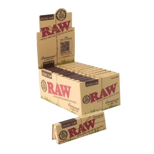 ORGANIC CONNOISSEUR 1 1/4" PAPERS + TIPS 50 PACK