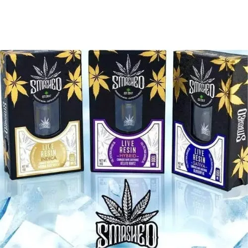 [Smashed] 1g Live Resin Cartridge - 24K (I)