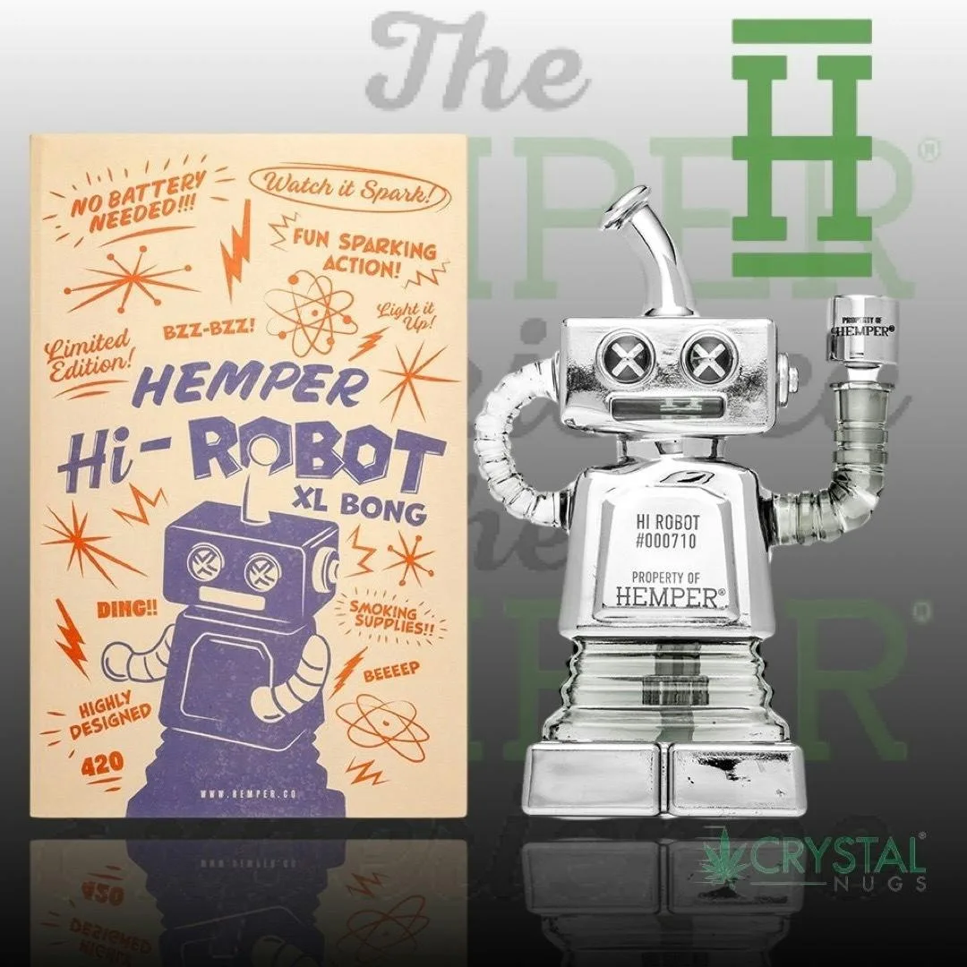 Hemper Hi-Robot XL Recycler Bong 8.75"
