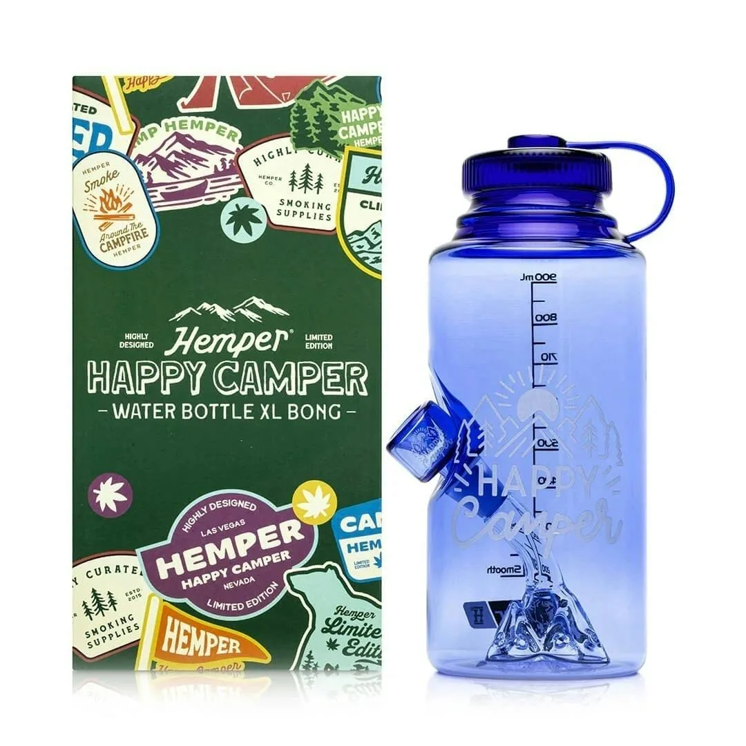 Hemper - Happy Camper Waterbottle XL Bong