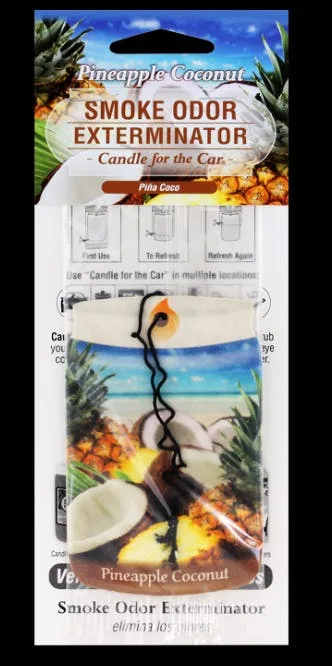 CAR FRESHENER - PINEAPPLE COCONUT