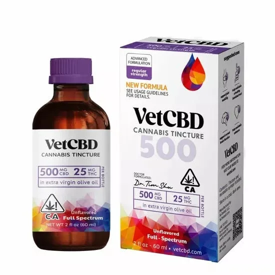 VetCBD - Tincture - Regular Strength - 1000MG