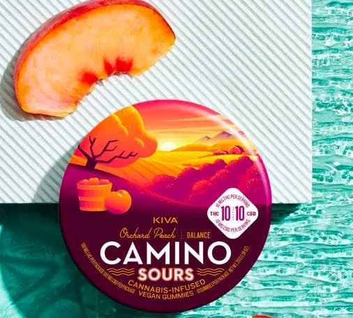 Kiva: Sours Orchard Peach Camino 1:1