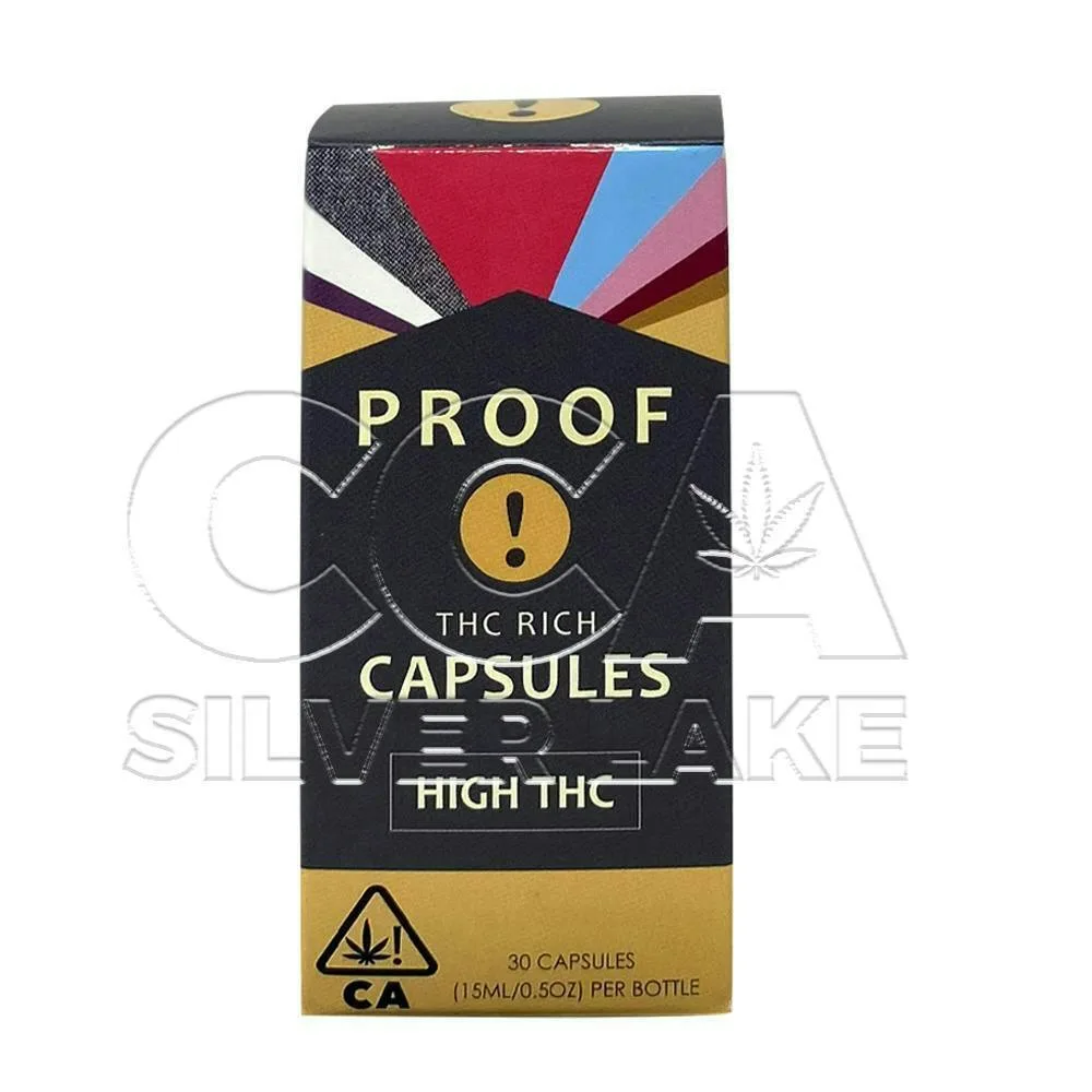 Proof - Capsules High THC 30qty - High THC Capsules