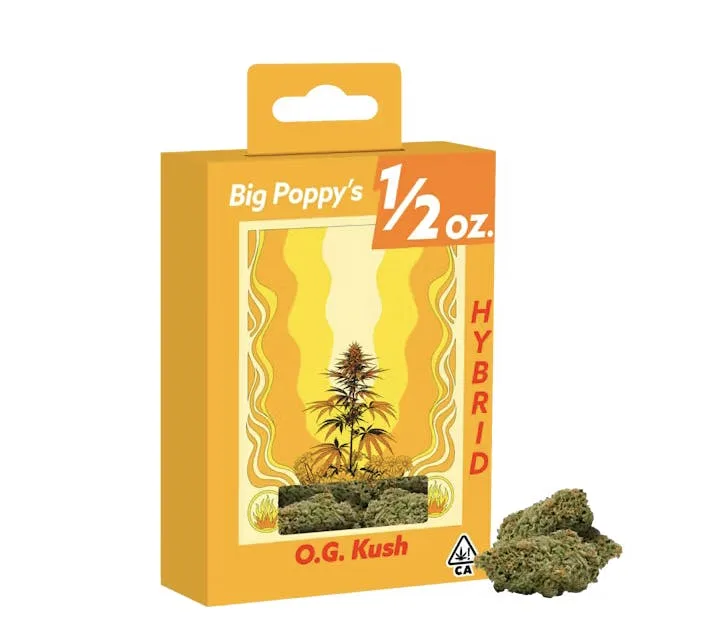BIG POPPY'S 1 OZ - OG KUSH