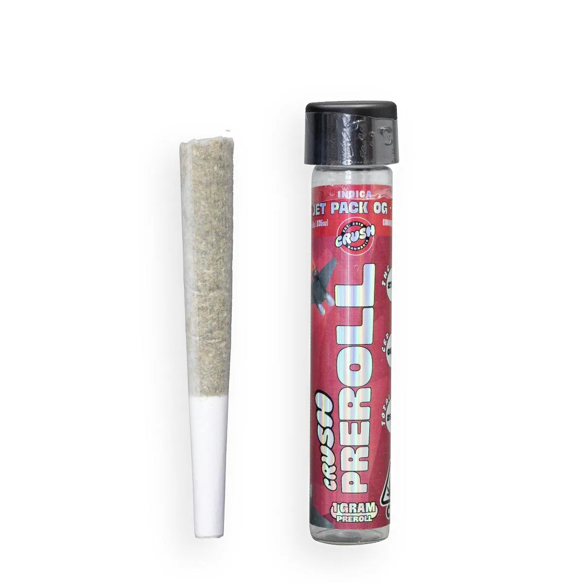 Crush Cannabis 1g - Jet Pack OG - Pre-Roll