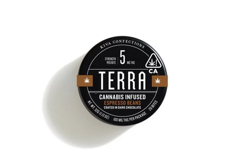 DARK CHOCOLATE ESPRESSO BEANS | 100MG