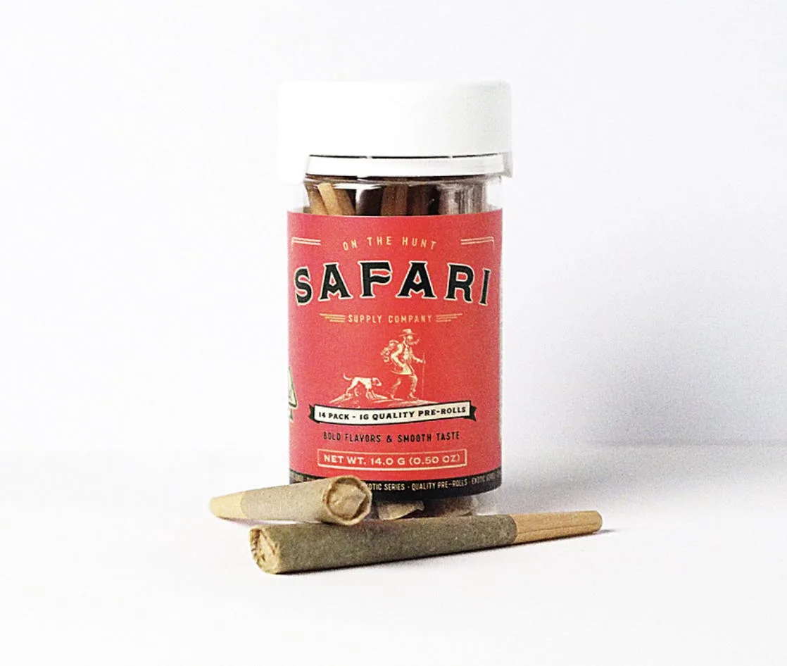 Safari | Exotics | Pre Rolls | 1g 14pk