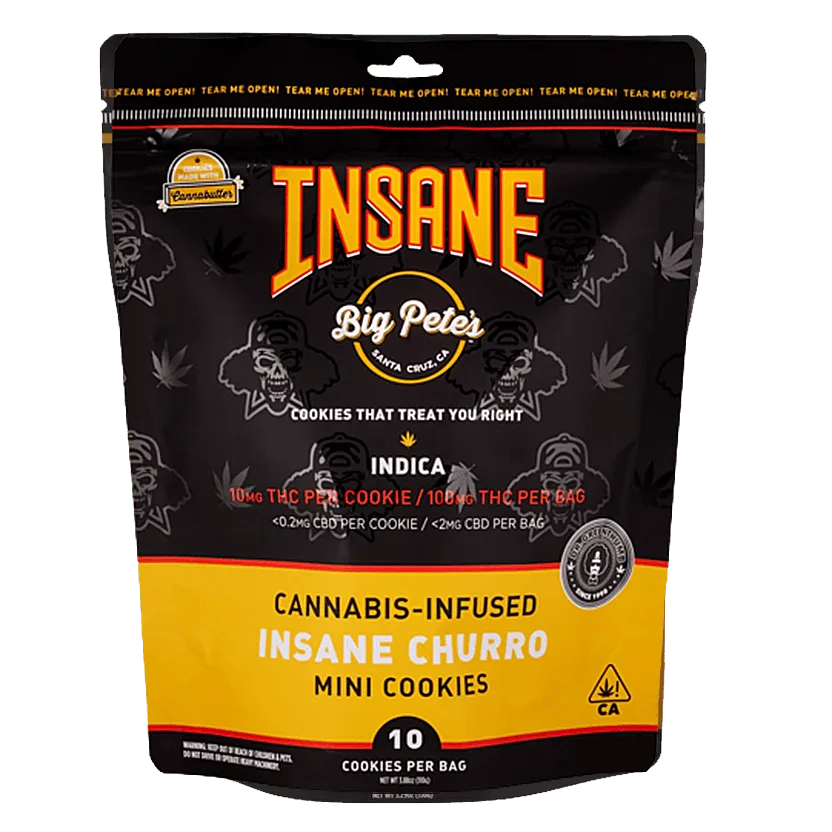 Big Pete's | Insane Churro | Churro | 10pk | 100mg | Indica