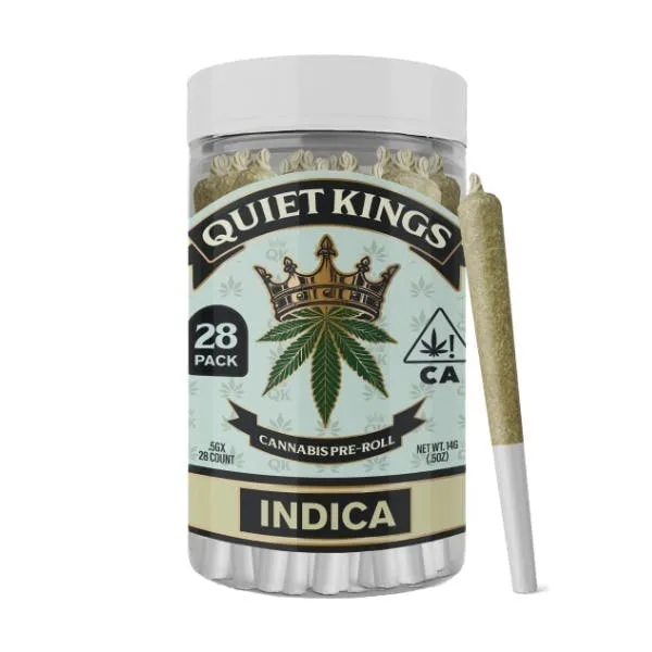 Quiet Kings | Bubba OG 0.5g X 28 Pack Pre Rolls