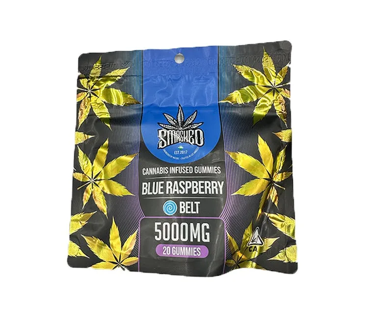 5000mg THC Blue Raspberry Belts