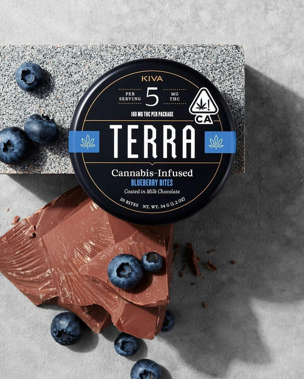 TERRA BLUEBERRY BITES - 100MG